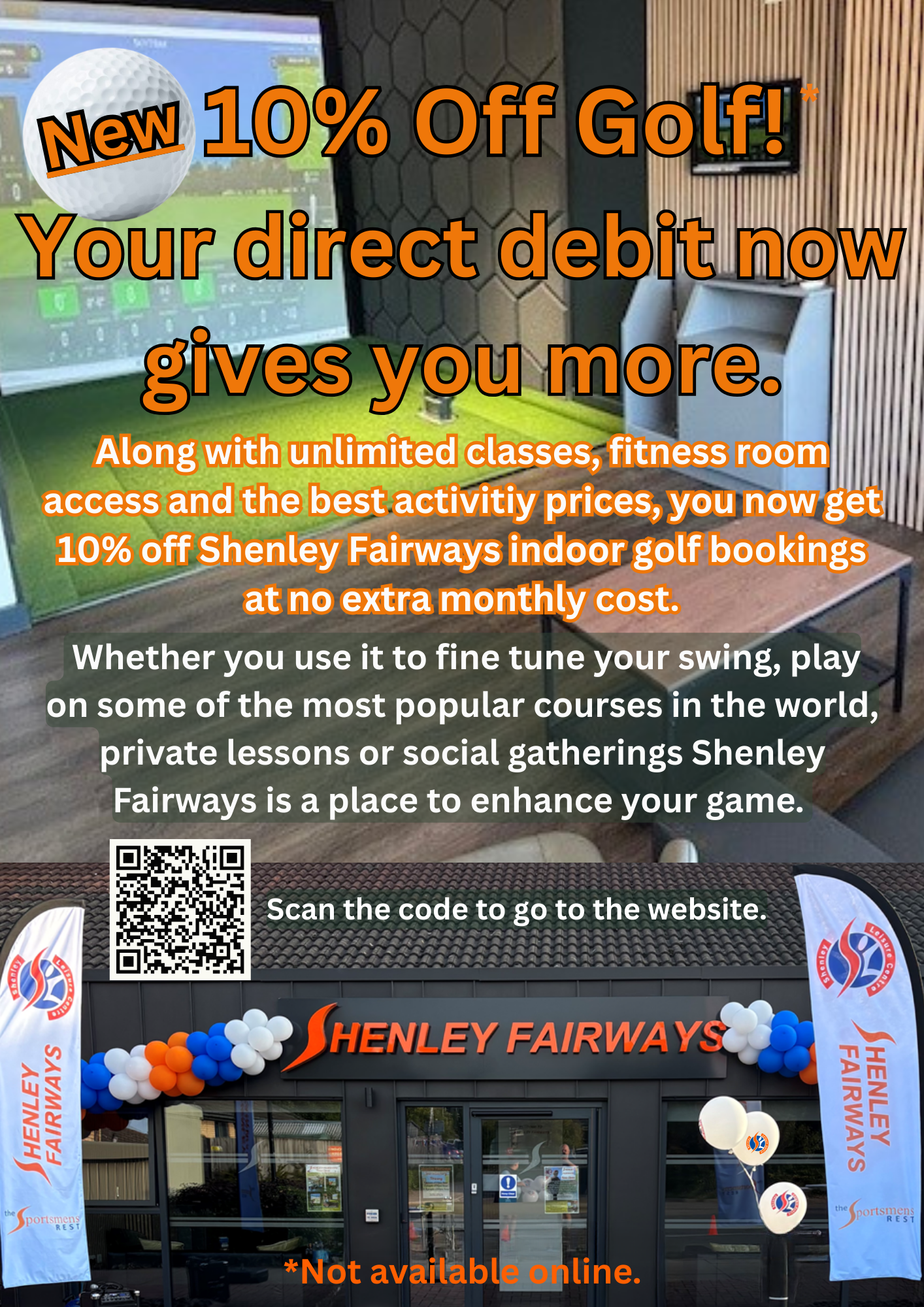 Golf Sim 10% Off DD Customers